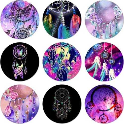 Colorful Dream Catcher Icons Pins Badge Decoration Brooches Metal Badges For Backpack Decoration