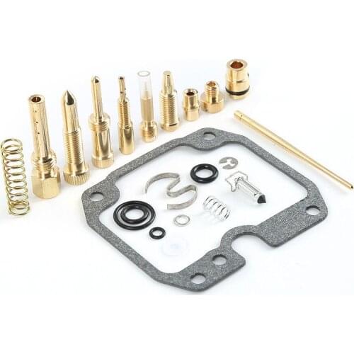 Motorcycle Carburetor Carb Rebuild Repair Kit For Kawasaki Bayou 250 KLF250 ATV 2003 2004 2005 2006