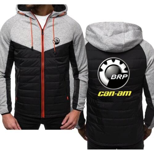 2021 New Men Hoodies for CAN-AM Tools Spring Autumn Jacket Casual Sweatshirt Long Sleeve Zipper Hoody