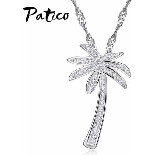 New Promotion! 925 Sterling Silver Engagement Jewelry CZ Necklaces&Pendants The tree of life Collares Russia Style Choker