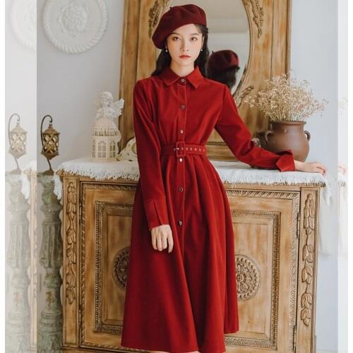 2019 new fashion womens clothing Vintage dress women dress