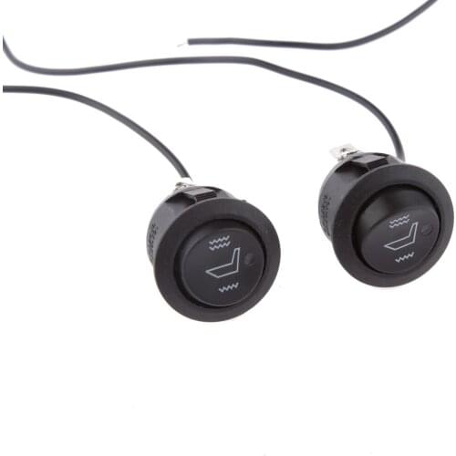 Seat Heater Switch Universal Round Heated Seat Rocker Switch Hi Low Control