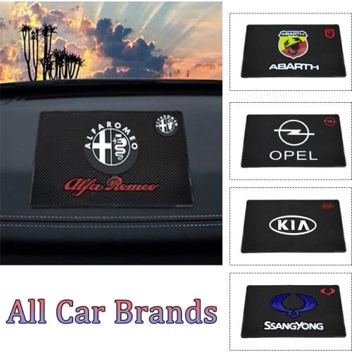 1pcs Mobile Phone Non-slip Mat for BMWs Mini Cooper Fridge One S F56 R56 R57 R58 R59 R60 JCW Countryman Clubman Car Accessories