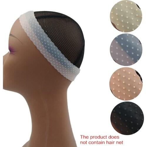 Transparent Silicone Headband Non Slips Wear Soft Hair Band Grip Hair Band