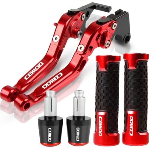 For HONDA CB1100 GIO Special CB 1100 2013 2014 2015 2016 Motorcycle Adjustable Brake Clutch Levers Aluminum Handle bar grip ends