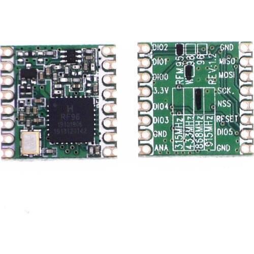 RFM95 RFM95W 868MHz 915MHz LORA SX1276 wireless transceiver module RFM96 RFM96W RFM98 RFM98W 433MHZ in stock factory wholesale
