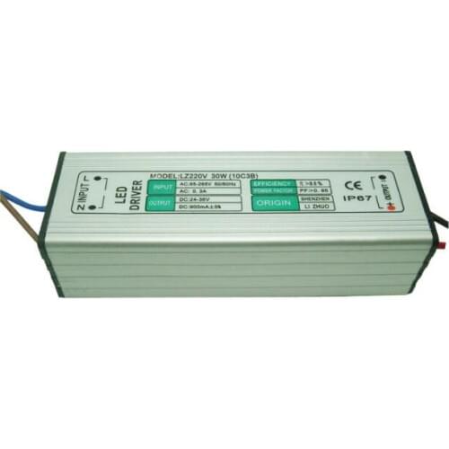 30W IP66 Waterproof LED Driver outdoor use for led strip power supply, Lighting Transformer,Power adapter 10pcs one lot