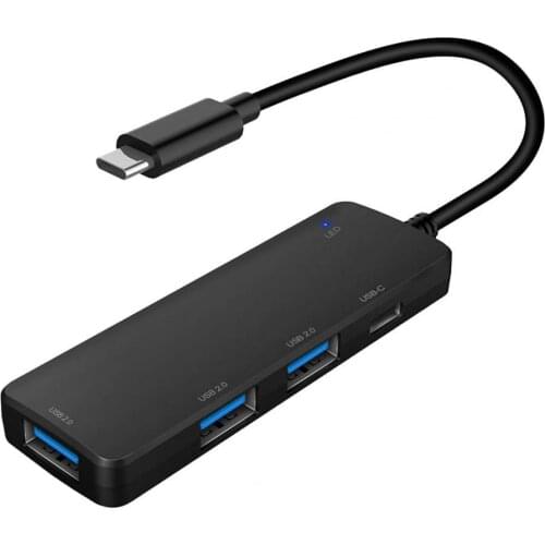 Expansion Dock High-speed Transmission Plug Play USB Type-C Female Quick Docking Station for Windows 7/8/8.1/10