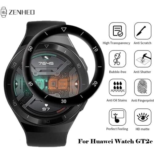 Curved Full Edge Screen Protector Film For Huawei Watch GT2e Soft Protective Film for Huawei Watch GT 2E