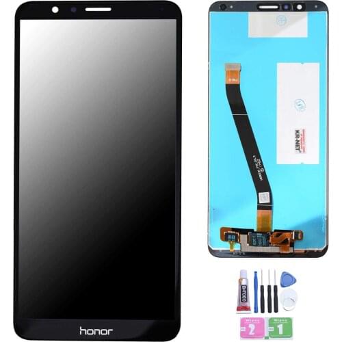 Huawei Honor 7X BND-L21 BND-L22 BND-L24 5.93 inch LCD display For Mate SE Touch Screen Digitizer Assembly Frame With Free Tools