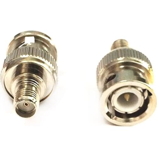 1pc BNC Male Plug to SMA Female Jack RF Coax Adapter Modem convertor Connector Straight Nickelplated NEW wholesale