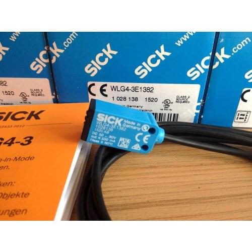 100% new original SICK photoelectric switch WLG4-3E1382