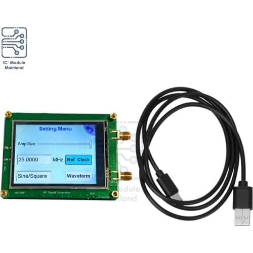 35-4400M ADF4351 ADF4350 RF Signal Source Signal Generator Wave / Point Frequency Sweep Touch Screen LCD Display Control