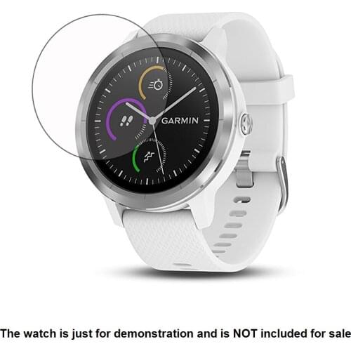 3x Clear LCD Screen Protector Cover Film Skin for Garmin Vivoactive 3 Sporting Running Watch Screen Film