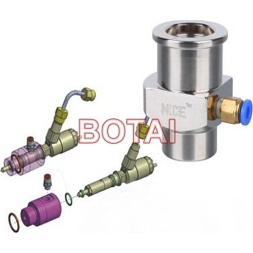 NICE H20 adaptor for CAT 320D injector oil return, Common rail reapir and diagnostic tools