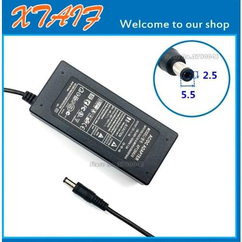 Free shipping 12 Volt 4 Amp (12V4A) 48W AC Adapter Charger Power Supply Cord FOR LCD Monitors EU/US Plug