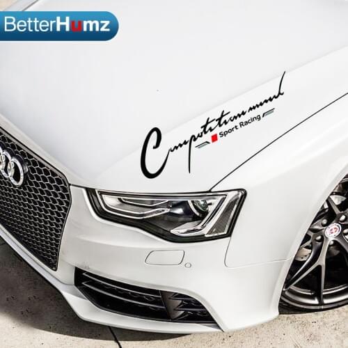 Betterhumz New Style Car Styling Stickers Car Stickers Lamp Eyebrow Decor For audi a4 a3 a5 a6 rs3 rs4 tt q3 q5 q7 ttrs kk