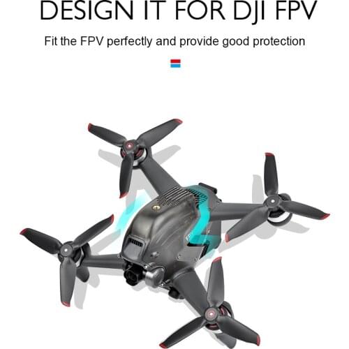 For DJI FPV Special Aircraft Transparent Case Top Shell with Screwdriver Drone Accessories