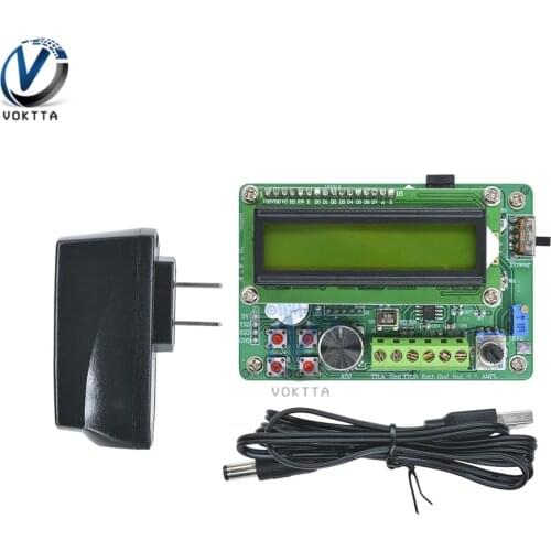 DDS Signal Generator 5MHZ Frequency Pulse FY1005S Function Generator Square Wave Module with LCD Digital Display Diy kit