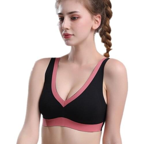 Latex Bras For Women Push Up Lingerie Seamless Bra Women Bralette Wireless Brassiere Female Underwear Intimates