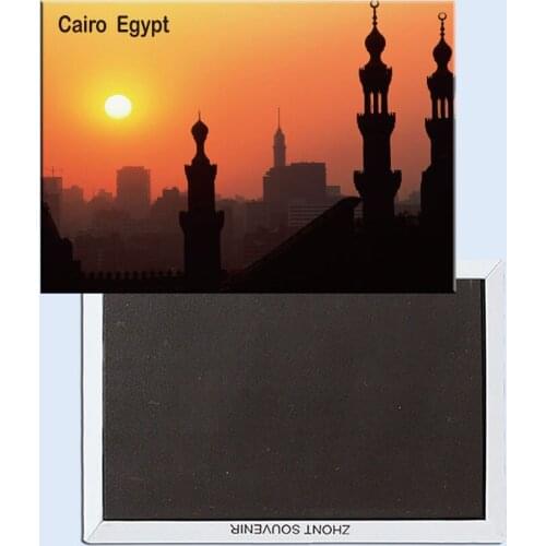 Cairo, Egypt, Refrigerator magnet, Tourist souvenirs, Home creative ornaments 24647