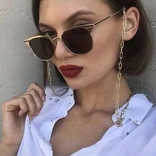Fashion Chic Womens Eyeglass Chains Sunglasses Reading Beaded Glasses Chain Sunglasses Hold Straps Cords Necklace Strap Rope