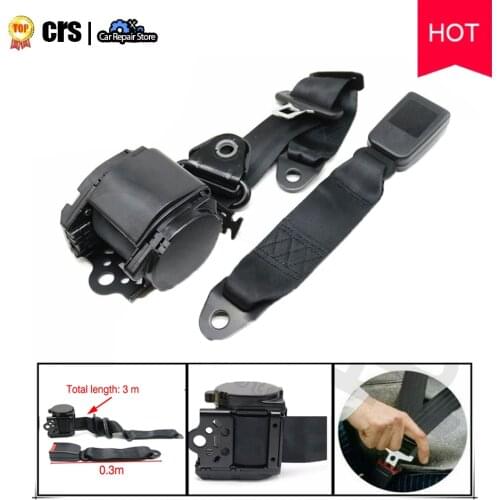New For JEEP CJ YJ Wrangler 3M Safety Seat Belt 3 Point Retractable Replacement Auto Part Number 629441