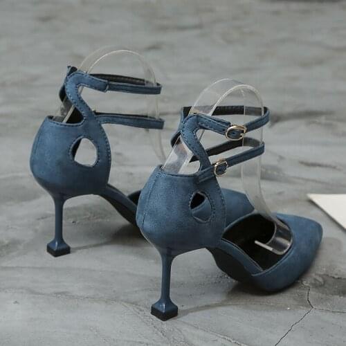 2020 Spring new high heels womens shoes Fashion womens single shoes Sexy Concise Elegant High-heeled shoes Zapatillas U14-71