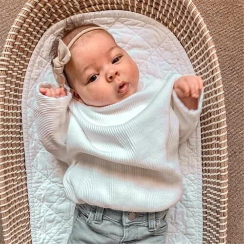 Baby Girls Solid Color Linen Bowknot Nylon Hairband Cute Handmade Bows Elastic Headband Newborn Headwear Clothing Decoration