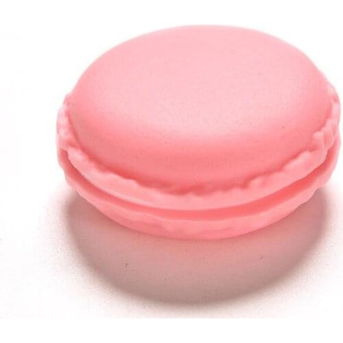 Peerless Pink Macaron Clip Holder Case Jewelry Box Organizer Mini Storage Box