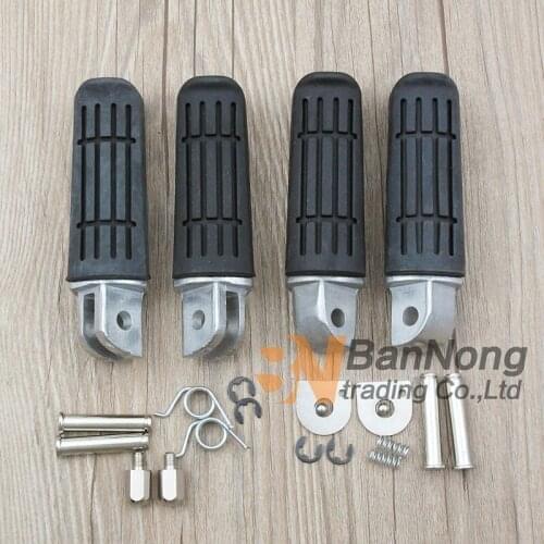Motorcycle Front Rear Footrests Foot pegs For Yamaha XJR400 xjr1200 XJR 1300 FZ400 FZ6N/S FZ1N/S FZ1000 FJR1000 FJR1300