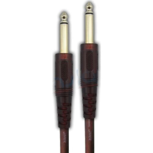 Gold plated joint 6.3/6.35/6.5 to 6.3 6.5 M Audio line cable anti-interference transmission signal machine line Mono cable