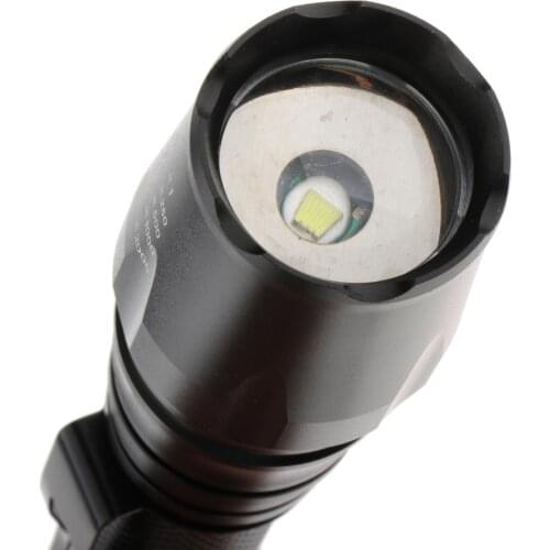 LED Ultra Bright Flashlight Outdoor Indoor Emergency Flash Light with Belt Clip