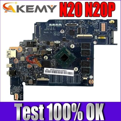 Akemy ZAZ10 LA-B261P MAIN BOARD For Lenovo Chromebook N20 N20P Laptop Motherboard with Processor onboard