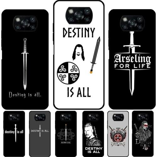 Uhtred The Last Kingdom Destiny is all For Xiaomi Mi 10T Pro A3 8 9 Mi 11 Lite Ultra Phone Case For POCO M3 Pro X3 F2 F3 Coque