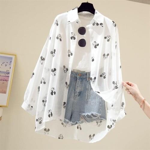 Disney Womens Chiffon Blouses