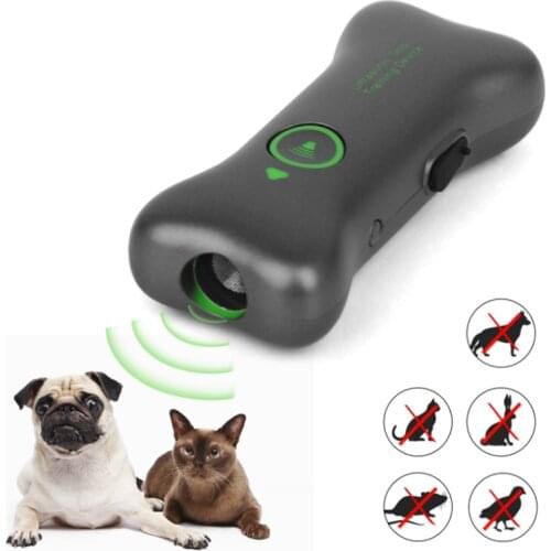 Pet Dog Ultrasonic Anti-Bark Dog Training Equipment and Barking Control Device, Electronic Clicker Trainer for Walking, Jogging