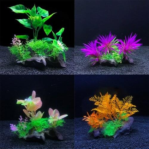 Fish Tank Simulation Water Grass Landscaping Aquarium Ornament Plastic Plants Artificial Water Grass Decoration