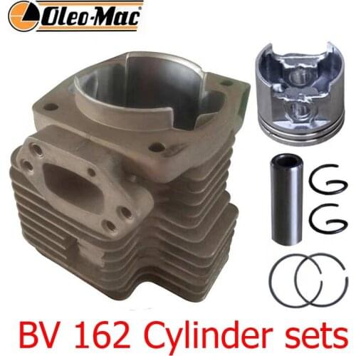 Cylinder piston ring set for Oleo mac Efco BV162 knapsack gasoline blower wind fire extinguisher plug ring