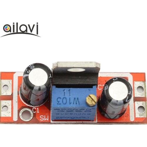 LM317 module ultra-low ripple DC-DC linear regulated power supply has stepless adjustable 63V-4.5V to 60V-1.5V