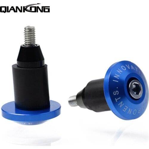 7/8"22 Motorcycle Handlebar Cap Handle Bar Ends For Honda Yamaha R1 R6 R3 Kawasaki Z1000 Z800 Z750 Z900 2004 2005 2006 2007