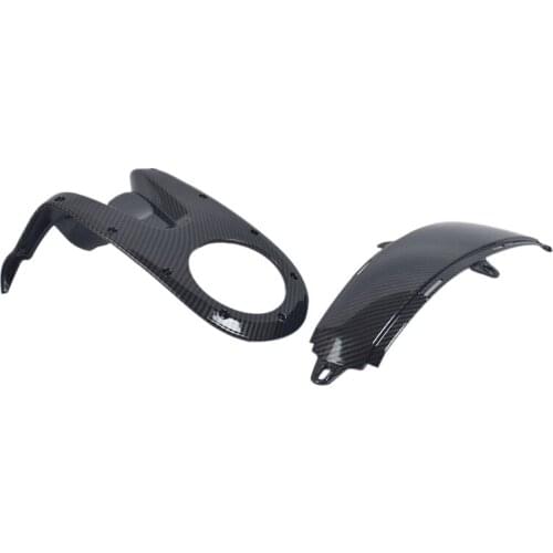 Motorcycle Fuel Tank Housing Fairing for Ducati Monster 696 795 796 1100 Fuel Tank Panels Trim Carbon Fiber