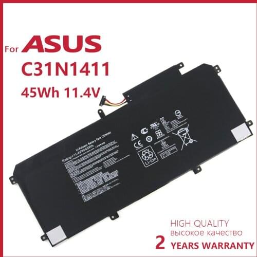 Genuine C31N1411 Laptop Battery For ASUS Zenbook U305 U305F U305FA U305CA UX305 UX305CA UX305F UX305FA 11.4V 45Wh batteria