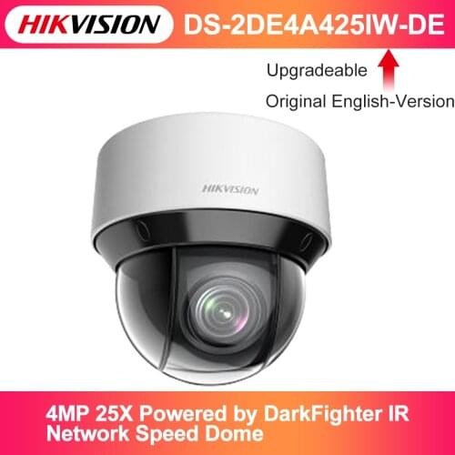 In Stock Original Hikvision 4MP 25X Powered by DarkFighter IR Network Speed Dome DS-2DE4A425IW-DE