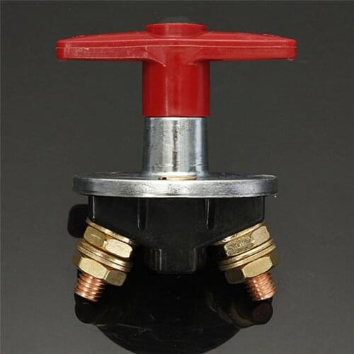 CARPRIE Battery Switch 1Pcs 12V-60V Car Fixed Key Battery Isolation Disconnect Power Kill Cut Off Switch mar25