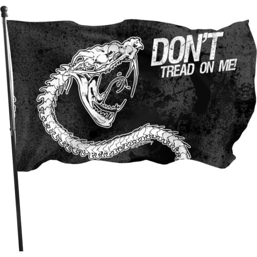 Tea party rattlesnake gadsden flag dont tread on me Flags 90x150cm