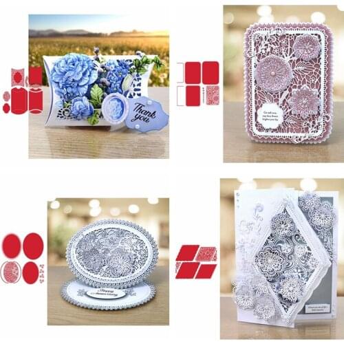 Frame Metal Cutting Dies Stencils for DIY Scrapbooking Paper Cards Crafts Embossing New 2019 Die Cutter Decorative Handmade