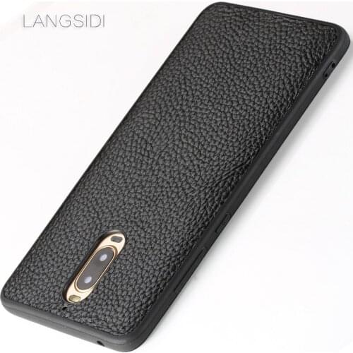 Luxury brand phone case litchi grain all-inclusive phone case for Huawei Mate 9 Pro phone case handmade custom processing