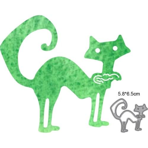 Christmas dies metal cutting dies cut die mold Animal Cat Decoration Scrapbook paper craft knife mould blade punch stencils dies