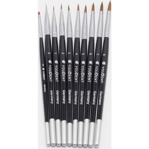 Dental Porcelain Brush Pen Resin Teeth Brush Dental Lab Equipment Dentist Tools Dental Lab Supplies Brush Pen